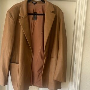 Tan Blazer Jacket